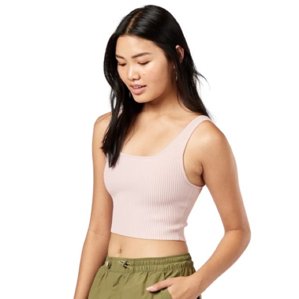 Cozi - Pink Perfect Rib Tank - Picture 5 of 7